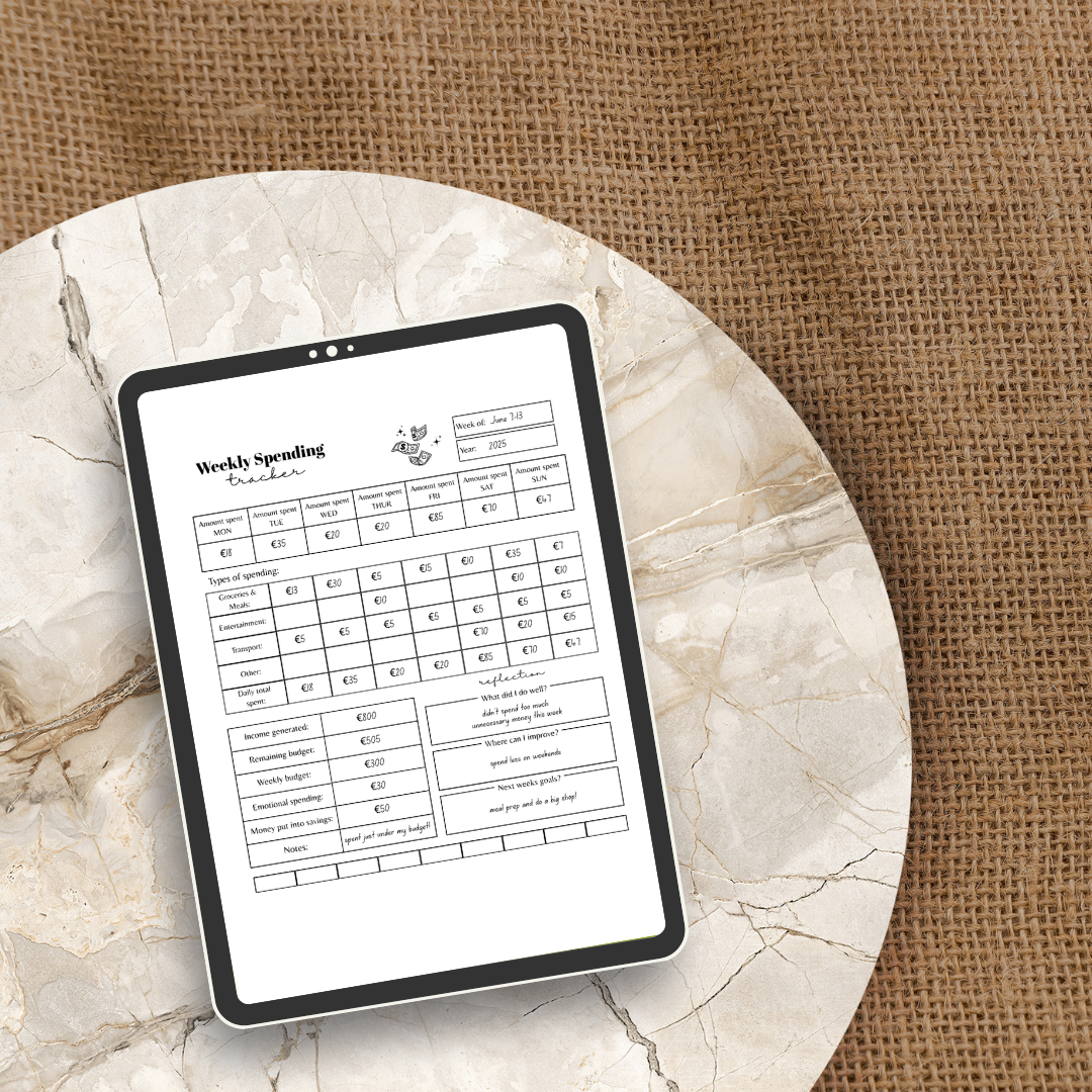 Financial Planner | Digital, Interactive Planner - GirlGottaChange