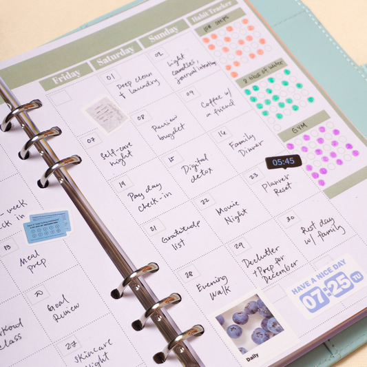 The Life Designer 2.0 - 6 Month Refill Insert Pack - GirlGottaChange