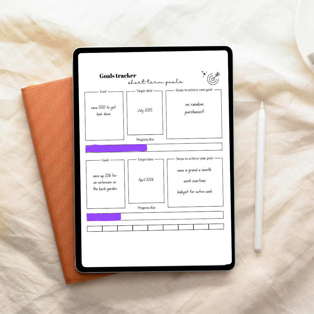Financial Planner | Digital, Interactive Planner - GirlGottaChange