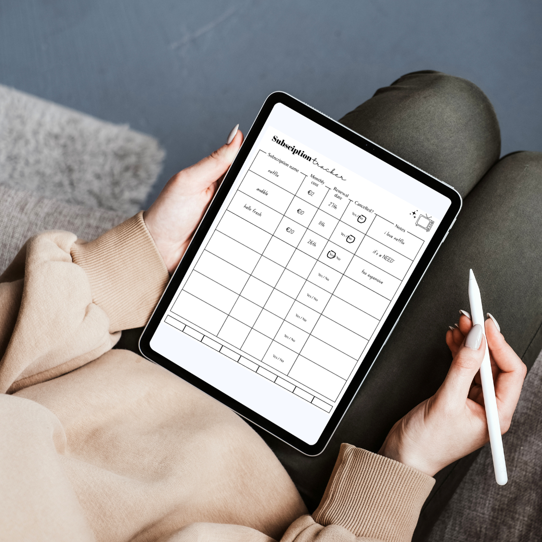 Financial Planner | Digital, Interactive Planner - GirlGottaChange