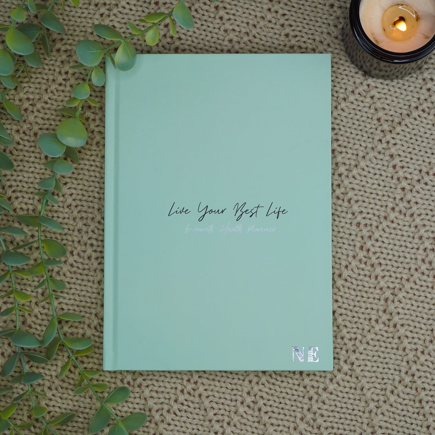 'Live Your Best Life' 6-Month Undated Health & Fitness Planner - GirlGottaChange