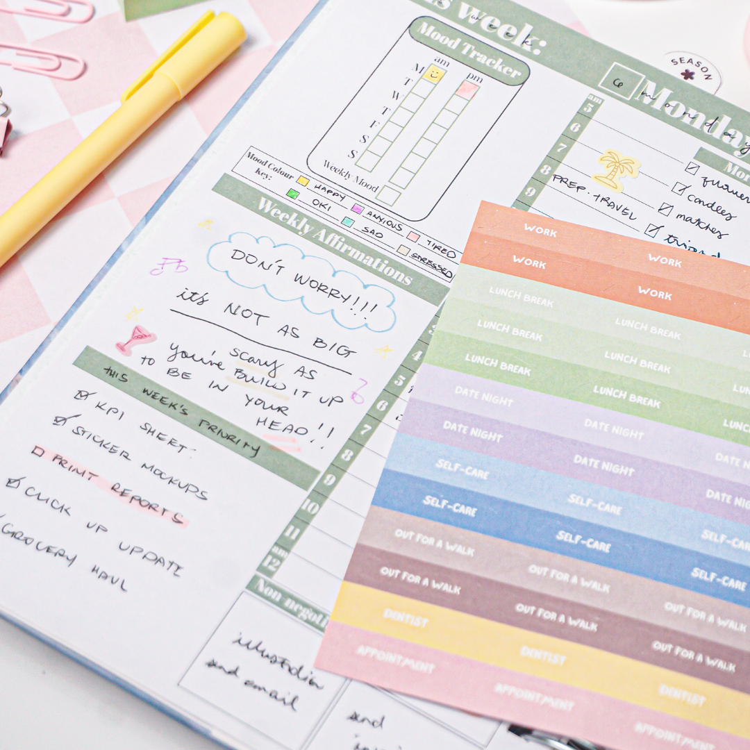 Work/Life Balance Planner Sticker Pack