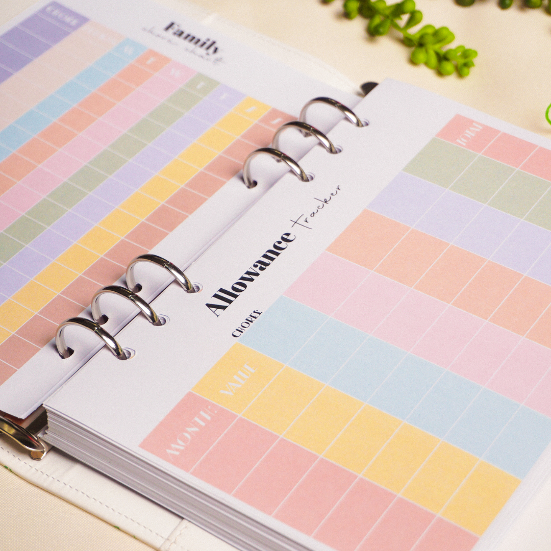 The Mom System- Undated Daily Family Planner. (PREORDER)
