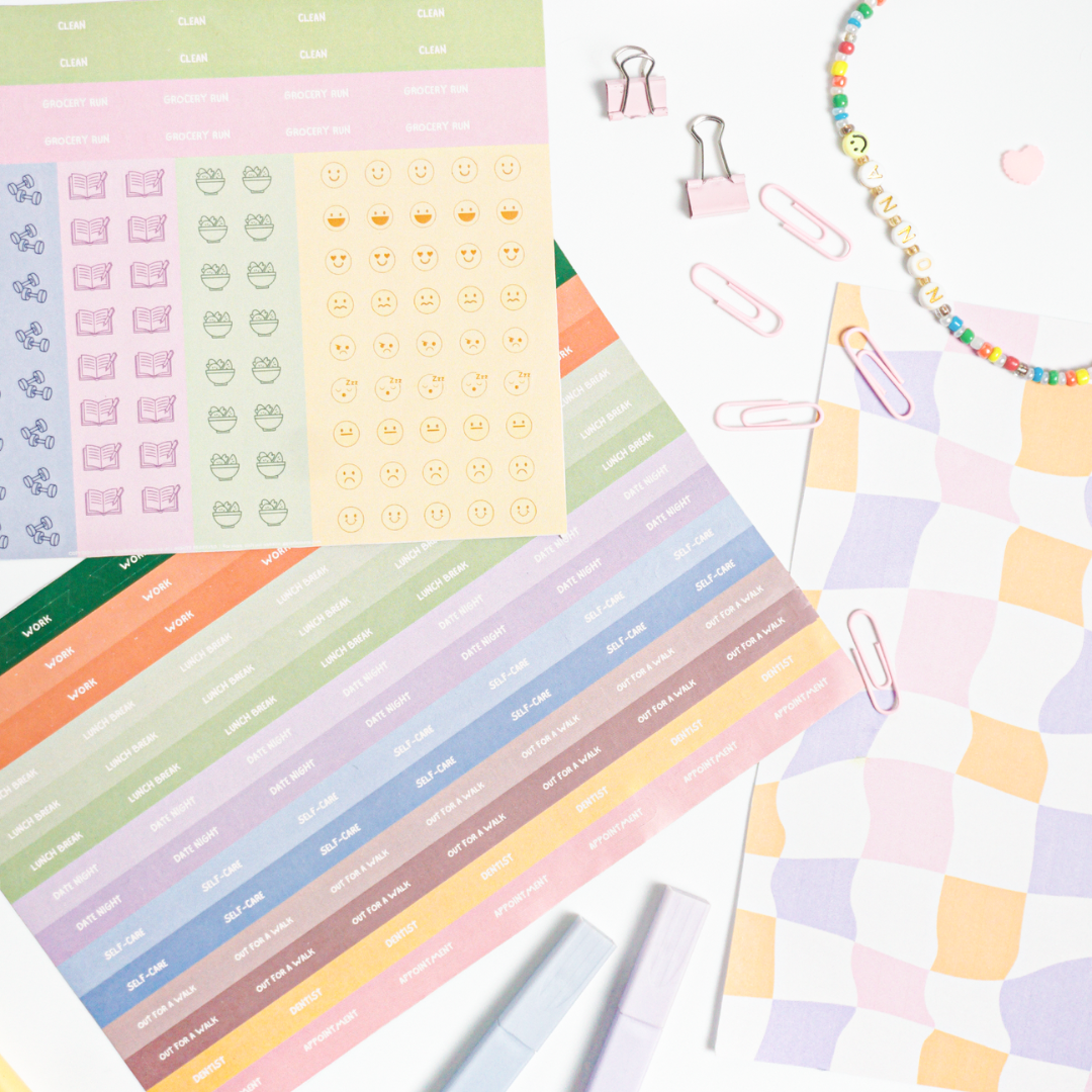 Work/Life Balance Planner Sticker Pack