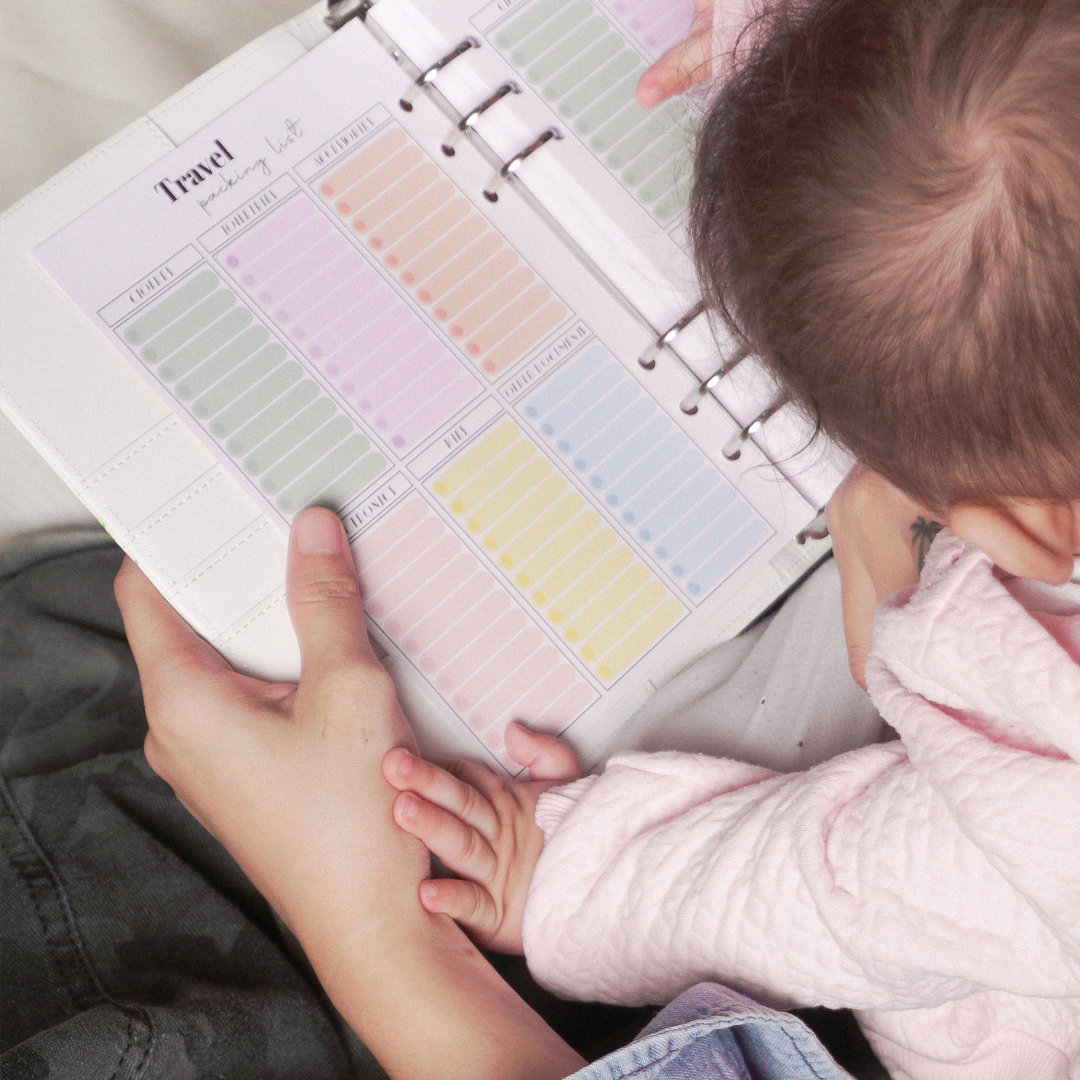 The Mom System- Undated Daily Family Planner. (PREORDER)