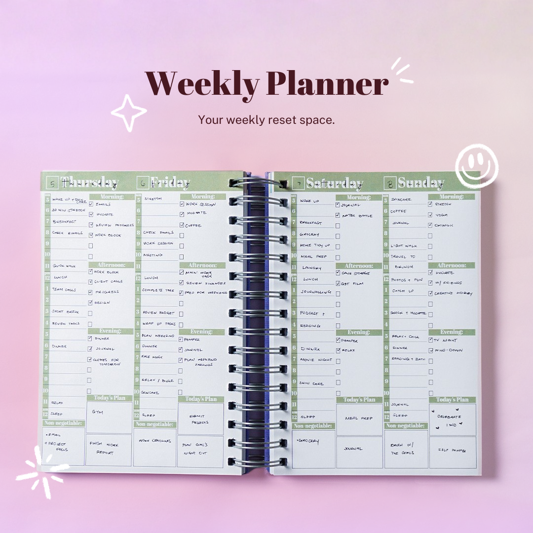 Design Your Best Life Undated Life Planner 2.0 - GirlGottaChange