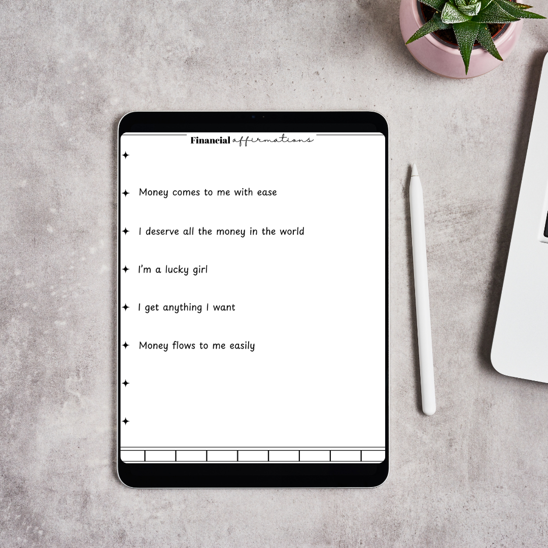 Financial Planner | Digital, Interactive Planner - GirlGottaChange