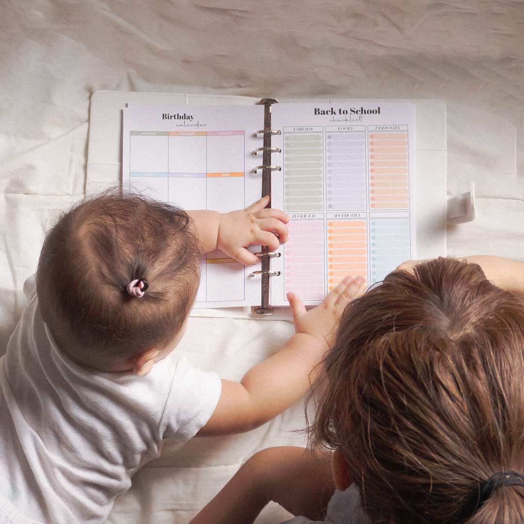 The Mom System- Undated Daily Family Planner. (PREORDER)