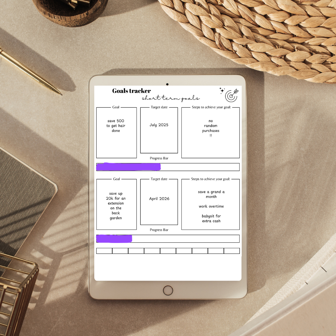 Financial Planner | Digital, Interactive Planner - GirlGottaChange