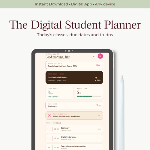 Digital Student Planner