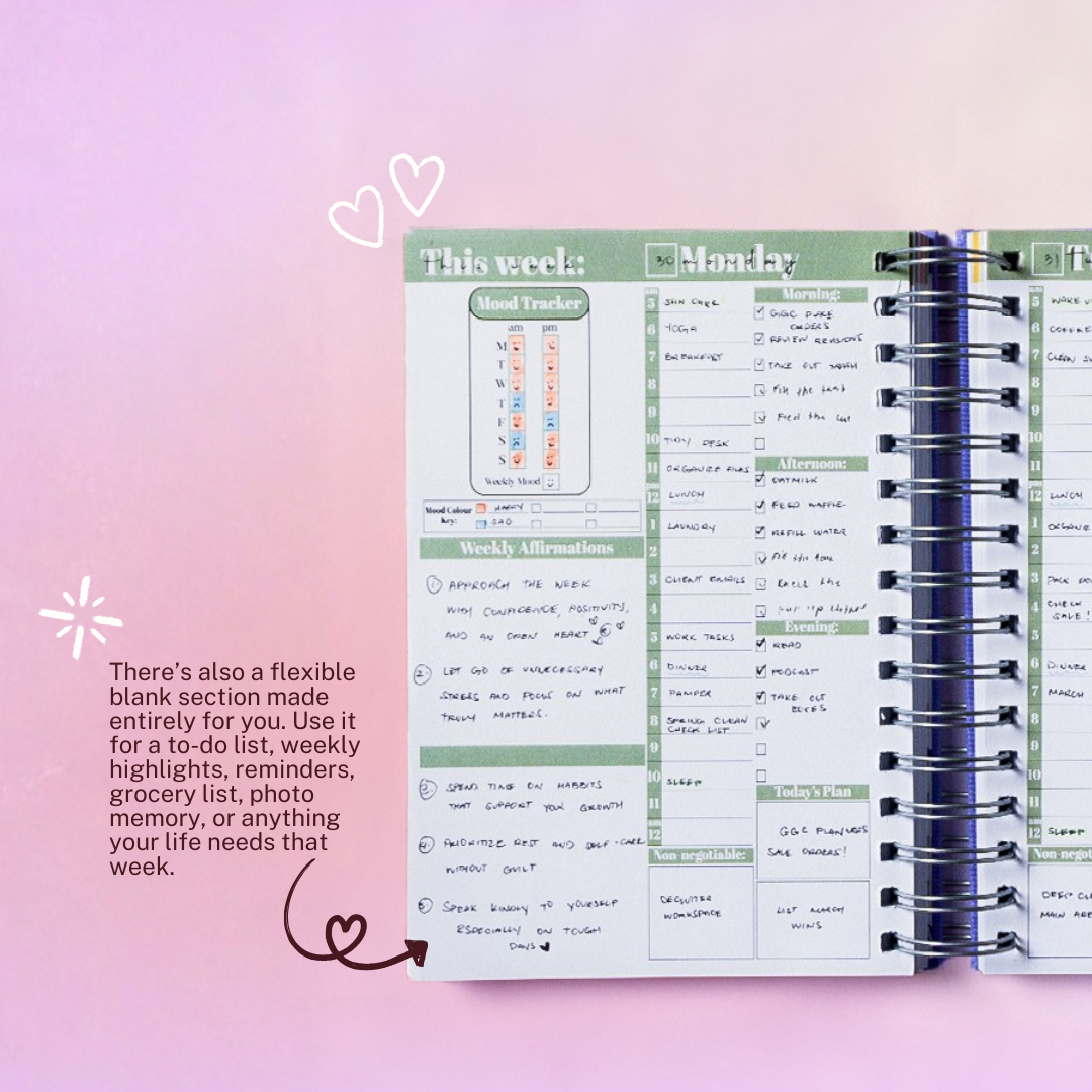 Design Your Best Life Undated Life Planner 2.0 - GirlGottaChange