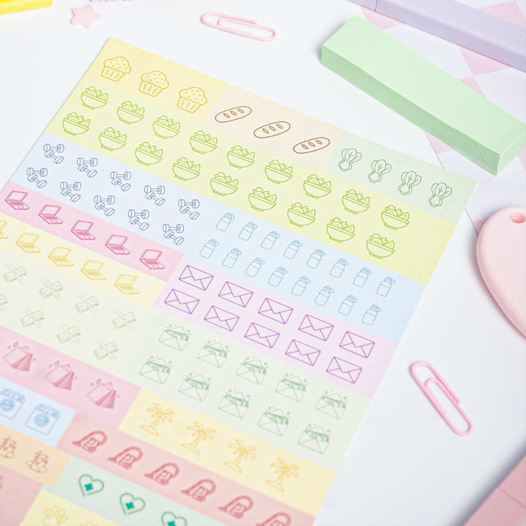 The Daily Grind Planner Sticker Pack