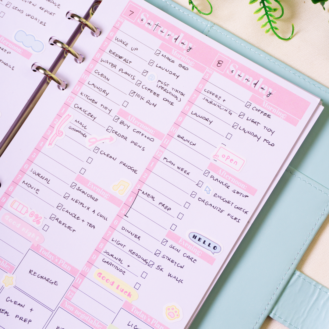 The Life Designer 2.0 - Undated Life Planner Binder (PREORDER)