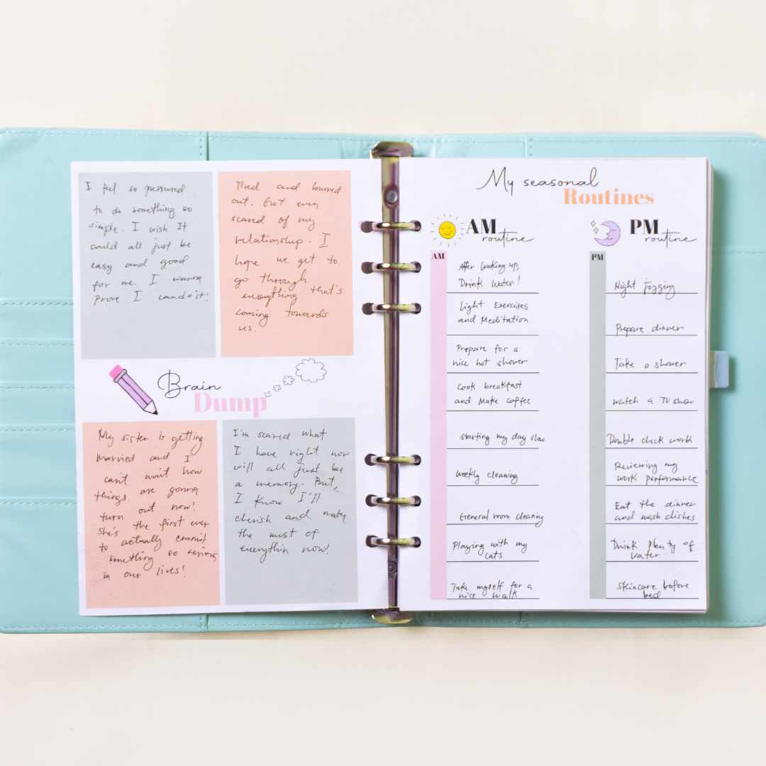 The Life Designer 2.0 - 6 Month Refill Insert Pack - GirlGottaChange