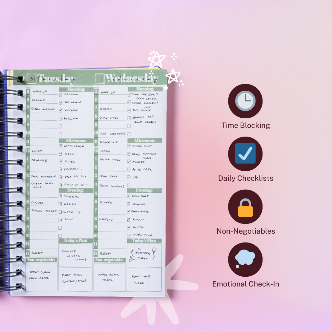 Design Your Best Life Undated Life Planner 2.0 - GirlGottaChange