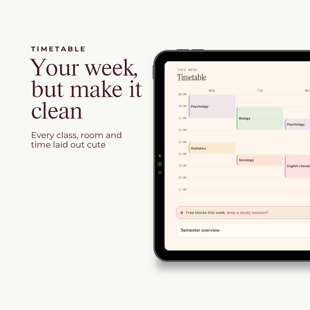 Digital Student Planner