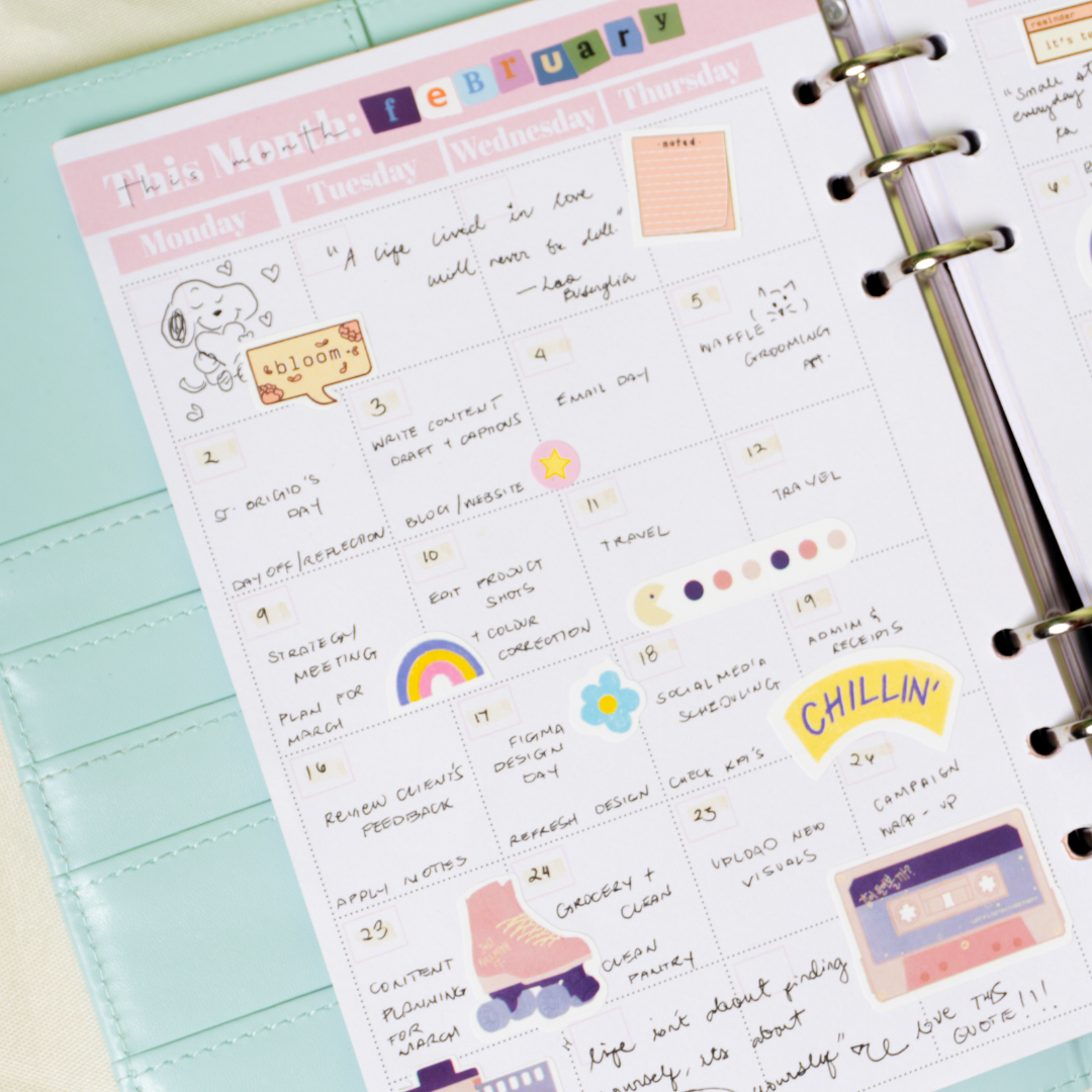 The Life Designer 2.0 - Undated Life Planner Binder (PREORDER)
