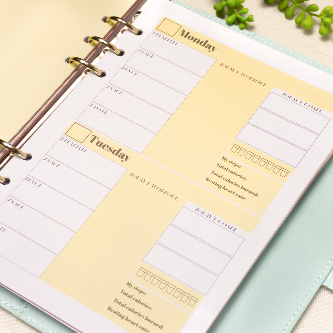 Weekly Health & Fitness Inserts (PREORDER)