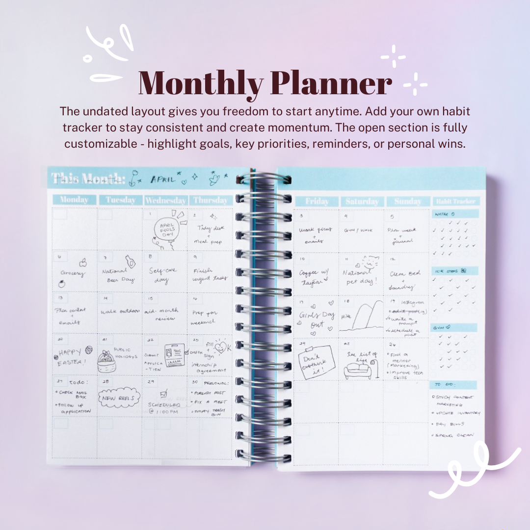 Design Your Best Life Undated Life Planner 2.0 - GirlGottaChange