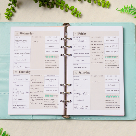 Weekly Health & Fitness Inserts