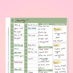 The Mom System Daily Planning Spread : FREE A5 Sample Printable - GirlGottaChange