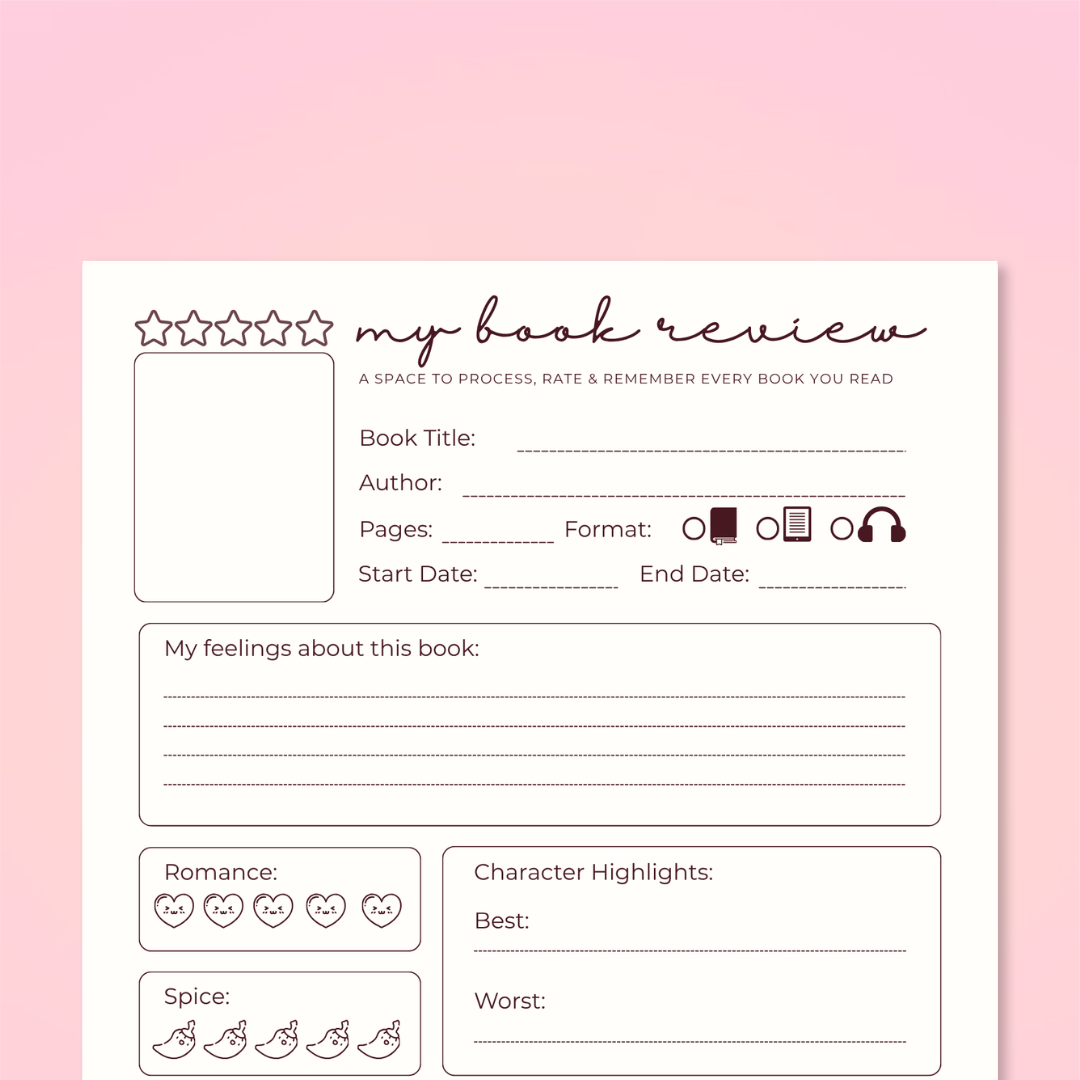 Book Review | FREE Printable