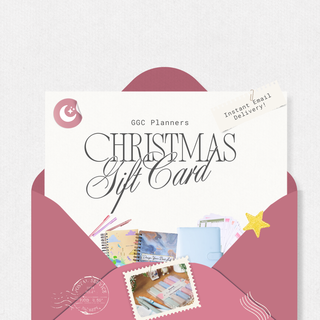 GGC Planner's Gift Card - GirlGottaChange