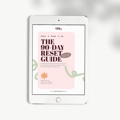 The 90-Day Reset Guide Digital PDF Workbook