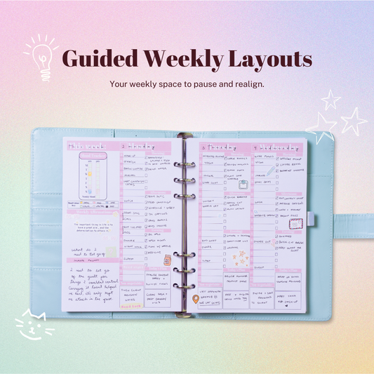 The Life Designer 2.0 - Undated Life Planner Binder - GirlGottaChange