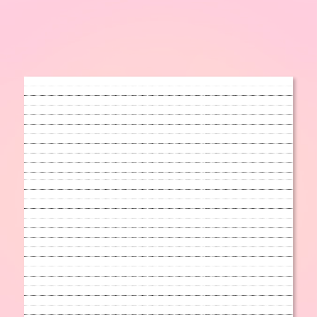 Lined Notes Pages | FREE Printable
