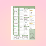 The Mom System Daily Planning Spread : FREE A5 Sample Printable - GirlGottaChange