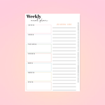 The Mom System Weekly Meal Plan : FREE A5 Sample Printable - GirlGottaChange