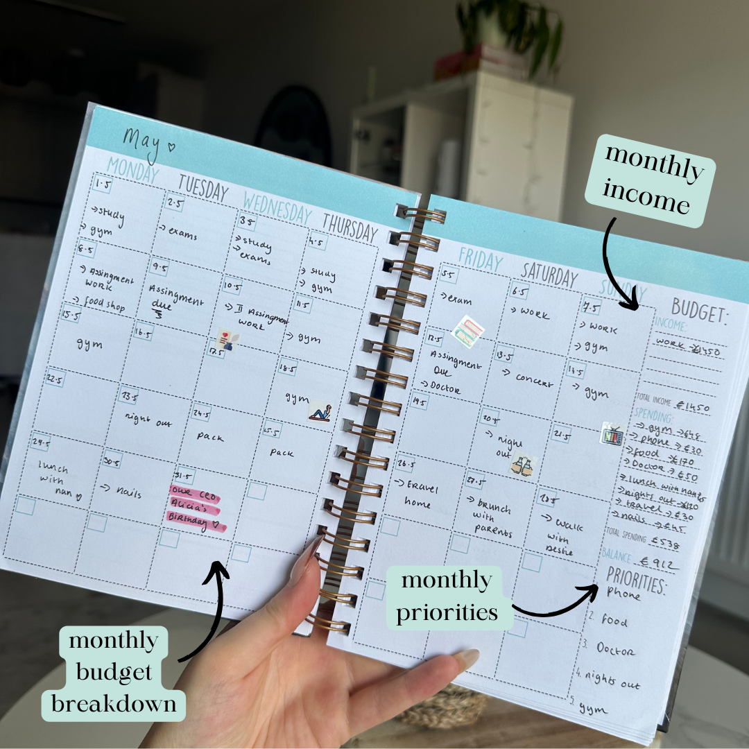 'Design Your Best Life' Undated Life Planner (Original Version) - GirlGottaChange