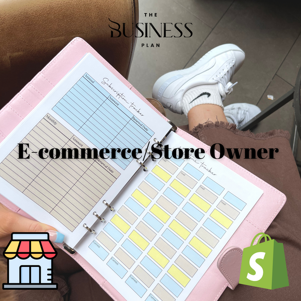 The Business Plan-E-commerce (Entire Bundle)