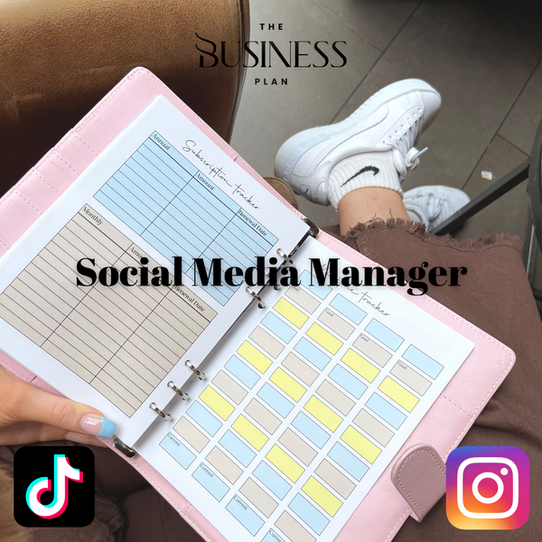The Business Plan - Social Media Manager (Entire Bundle)